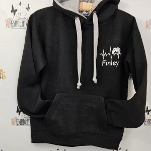 CHILDRENS CONTRAST HOODIE