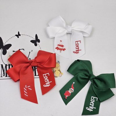 CHRISTMAS HAIR BOW