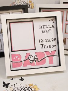 Oh Baby - Personalised Frame